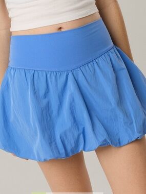 Aerie Blue Bubble Skirt